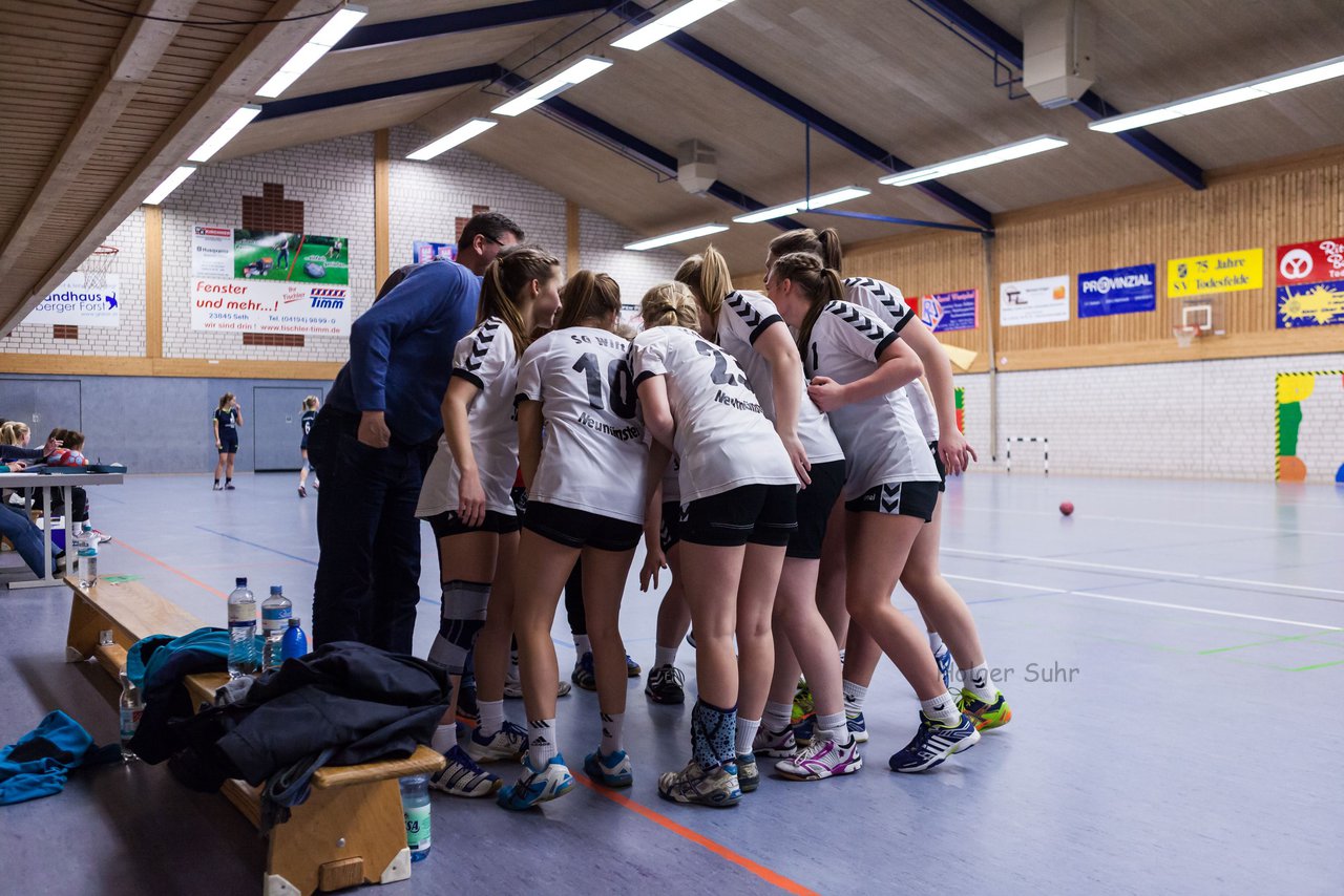 Bild 126 - B-Juniorinnen SG-Todesfelde/Leezen - SG Wift Neumnster : Ergebnis: 23:37